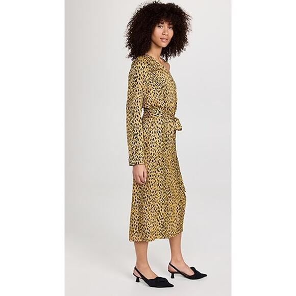 KITRI Amber Cheetah Print One Shoulder‎ Dress Size 2 - Picture 4 of 9